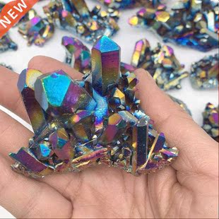 30-120g NaturalRaw Quartz Purple Crystal Cluster Healing