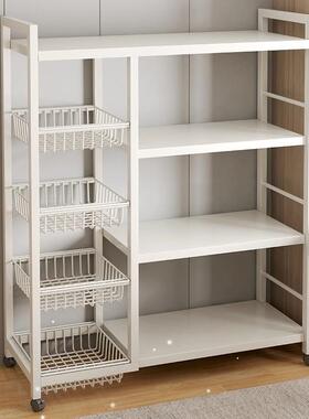 Kitchen storage rack bathroom Shelf Trolley iron shelves