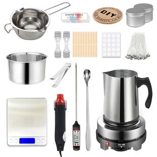 1 Set Candle Making Kit Pouring Pot Candle Making Supplies T