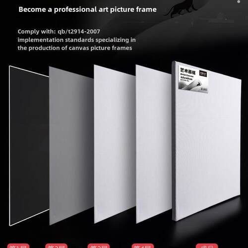 Stretched Canvas Board Painting Canvas for Oil Acrylic Paint