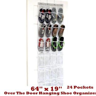 Over The Door Hanging Shoe Organizer Storage Holder Shoes