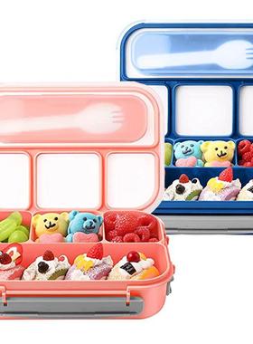 Lunch Box for Kids Leak Proof Cute Bento Snack Box for Adult
