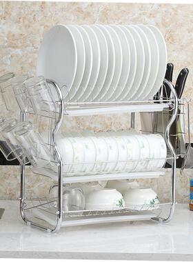 dish drying rack storage kitchen cup holder organizer洗碗架