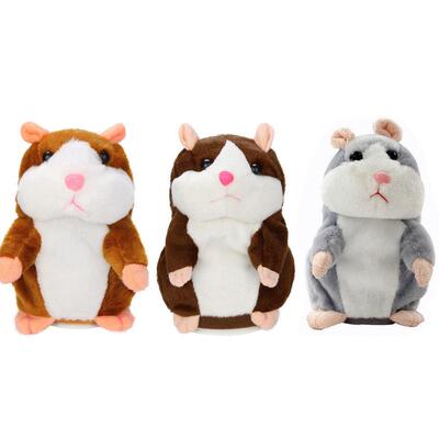 Kids Talking Hamster Mouse Pet Plush Toy Hot Cute Speak Talk
