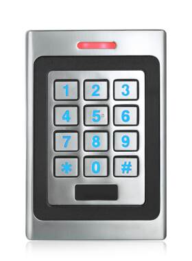 金属防水门禁系统读卡器 户外单门控制器 ID门禁一体机刷卡密码盘