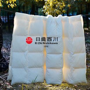 出口日本日織西川冬被芯酒店民宿风羽丝绒被子单双人春秋被蓬松软