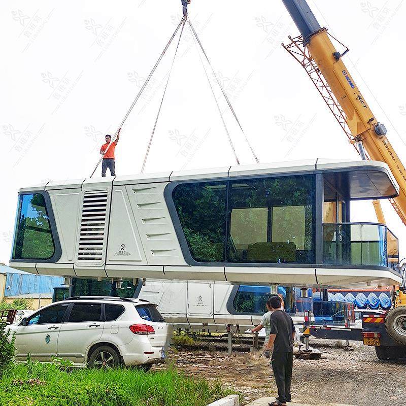 智慧文旅驿站 集装箱科技感移动酒店 景区亲子家庭蜜月主题太空舱,基础建材,轻钢别墅,淘宝优惠券,粉丝福利购,淘宝优惠卷