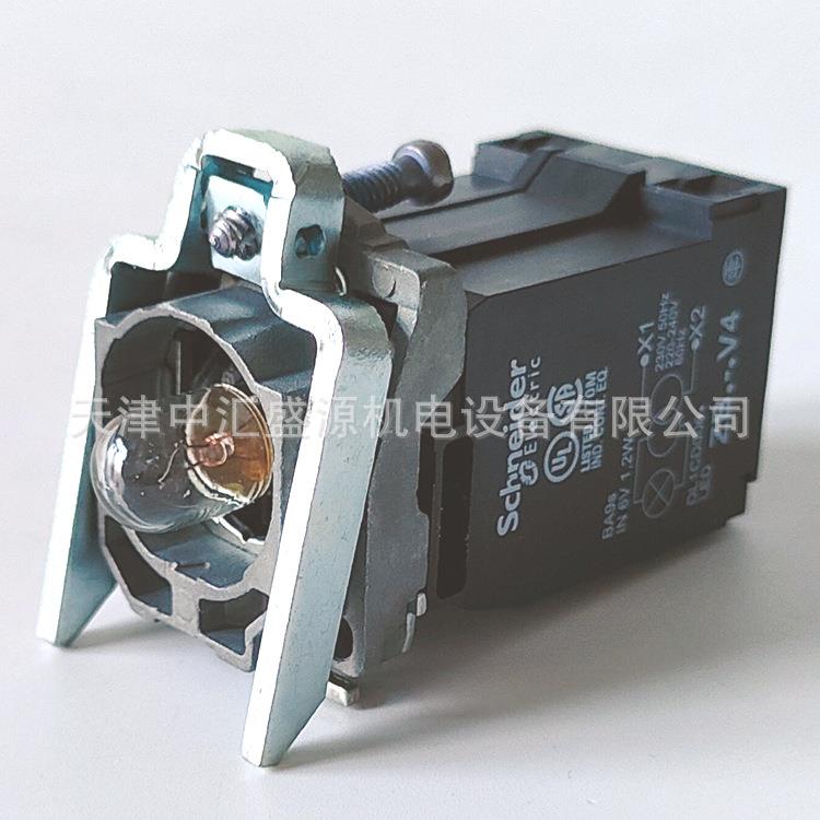 ZB4BV4指示灯底座230…240V带变压器 BA9s白炽灯ZB4BV4