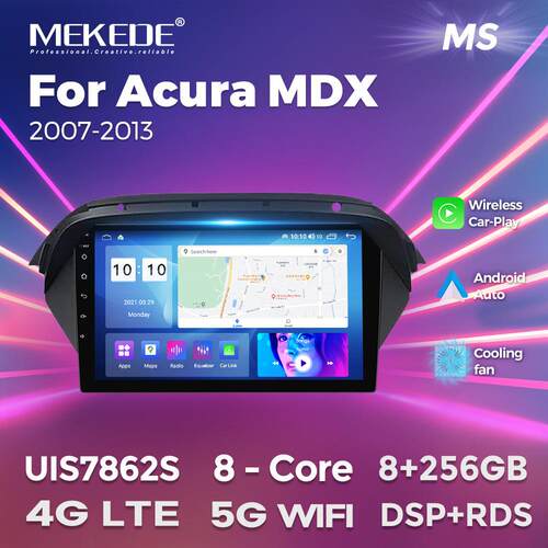 适用于9inch Acura MDX 2007-2013 讴歌MDX 车载大屏安卓导航仪