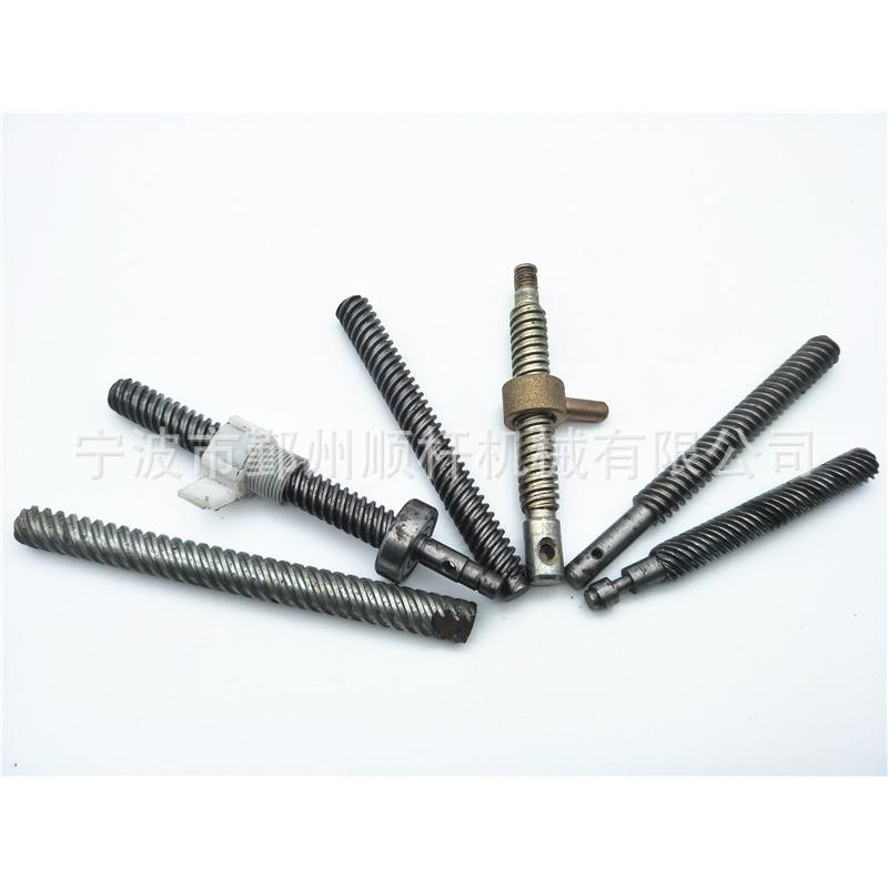 3D打印机梯形丝杆t6t8t10t12等配铜螺母 专业生产高精度微型丝杆