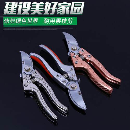 厂家货源藤井修枝剪园艺剪刀树枝剪刀果枝剪园林剪园丁剪修花剪刀