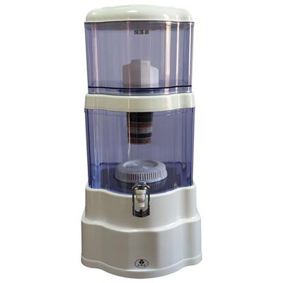 悦莱泉21升台式家用直饮矿泉壶 自来水陶瓷滤芯过滤器净水净化器