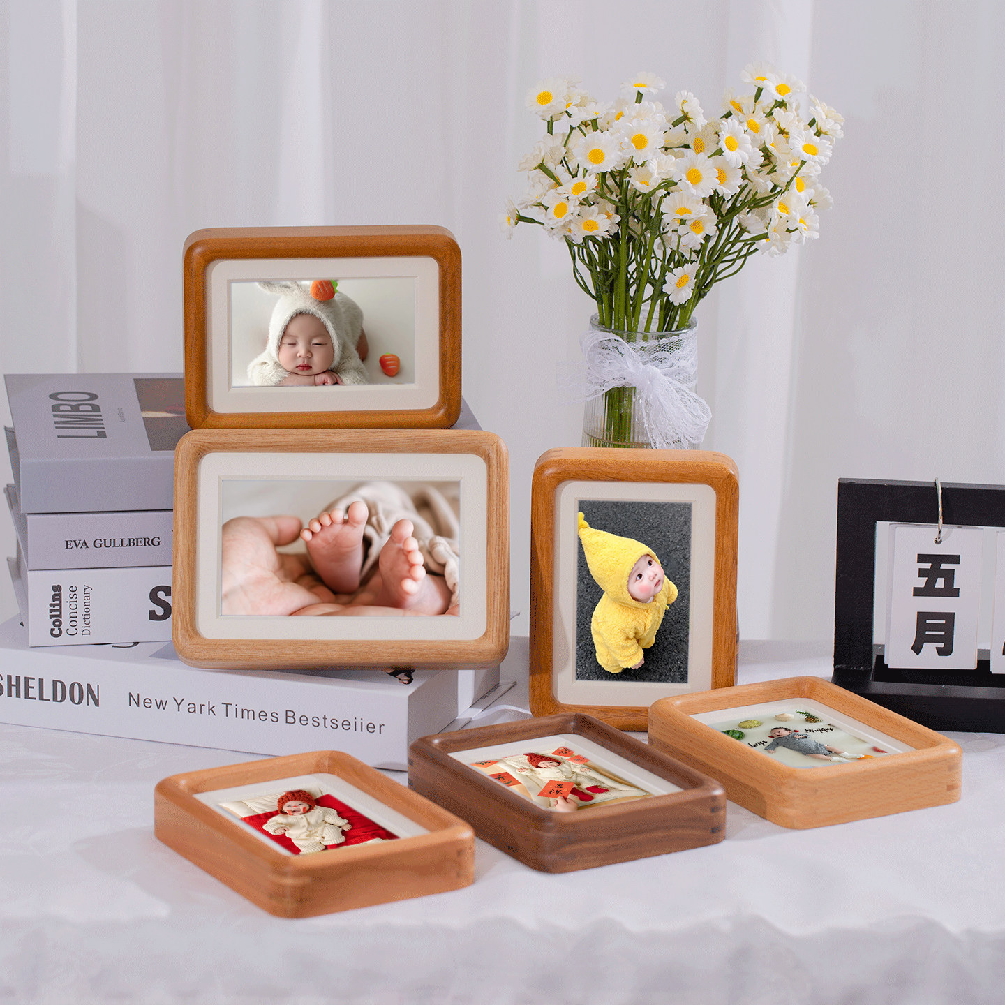 壹连壹实木相框免费洗照片