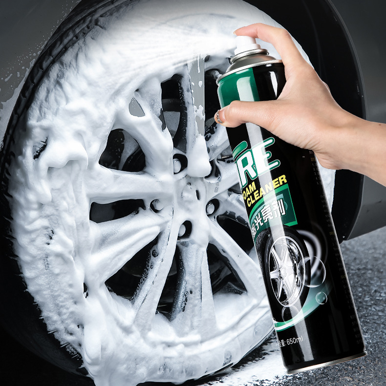 轮胎蜡轮胎光亮剂汽车塑料泡沫清洁剂去污防老化防尘黑保护油蜡