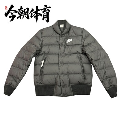 NIKE耐克男子冬季立领运动休闲保暖短款夹克外套羽绒服IB4499-010
