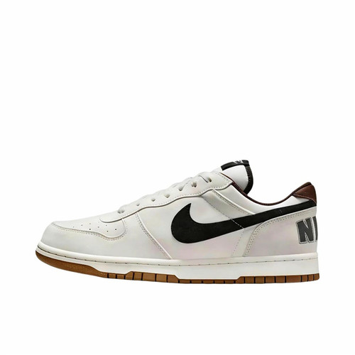 Nike/耐克 男子白色皮面板鞋低帮运动鞋轻便透气休闲鞋854166-101