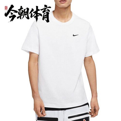 NIKE/耐克 休闲短袖男子圆领半袖宽松舒适运动服T恤 BV0508-100