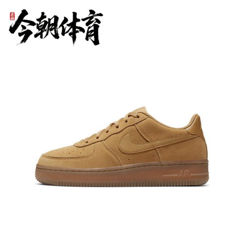 Nike/耐克 男子Air Force 1 AF1空军一号小麦休闲板鞋 BQ5485-700