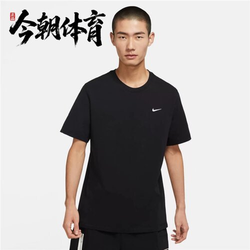 Nike/耐克 男子夏季运动跑步休闲透气圆领纯棉短袖T恤 BV0508-010