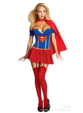 costume superman costume warrior female hero comic bar