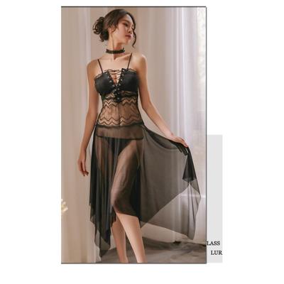 flirtatious pajamas lace for transparent suit thin