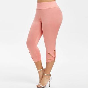 Leggings Size Yoga Large Womens Hollow Ladies Slim Loose