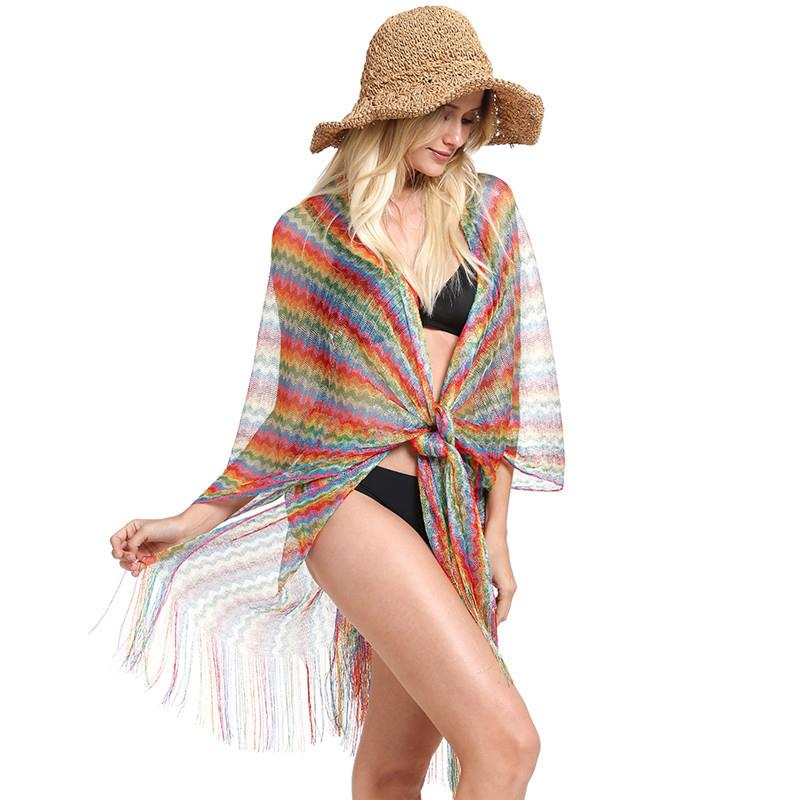 Dress Silk Shawl Beach Beach Bikini Swimsuit Cover-up Cover