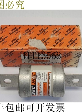 C TKF250 闪光型 HRC 保险丝链类型 gG 660VAC 460VDC B3