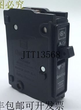 Cutler Hammer Q125C 支架 16A 1P 6kA 440V 50Hz N10019
