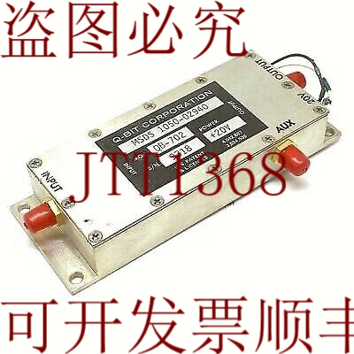 原装供应100-800MHZ G:33DB 平+-2DB SMA 20V QB-702 Q-BIT CORP