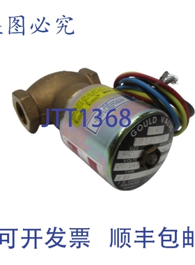 原装供应JD GOULD M-3V-1/2-125PSI-120/240V 电磁阀 NSNP