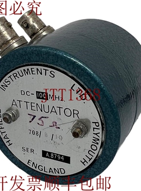 原装供应0-10DB 1DB/步 DC-100 MHz 旋转可变射频衰减器 BNC 708/