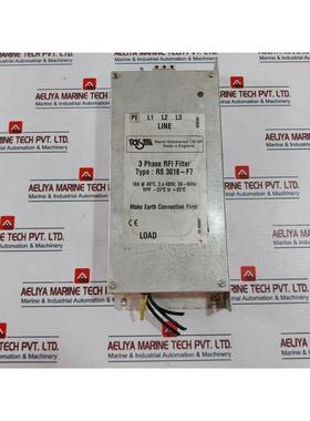 原装供应Rasmi RS 3018-F7 RFRFi 滤波器 50-60Hz