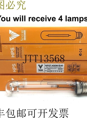 Venture 00040 ST.400W/E40 灯 56000 lm 管状透明暖白色 x4