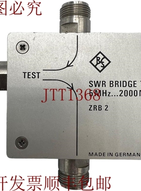 原装供应电桥 ZRB2 罗德黑色 SWR 5-2000 MHz 75 欧姆