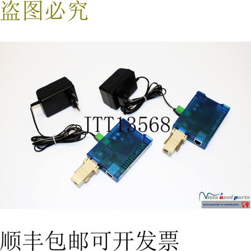 1x W&T 58661 通信服务器 LC 10/100BaseT