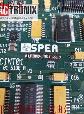 原装供应Spea PCINT01 Lev.01 侧 AI/O 端口驱动器