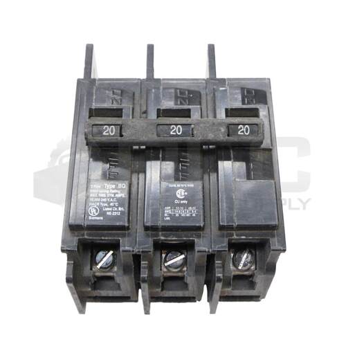 原装供应BQ320 NE-2312 断路器 20A 3 极 240VAC BQ 型