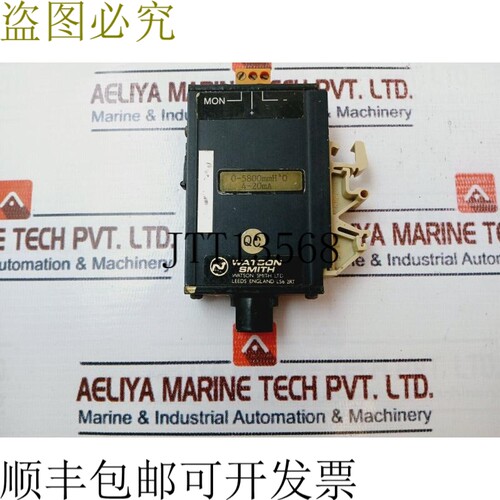 原装供应Watson Smith 5368099X P 至 I 转化器 0-5800 Mmh2o/mmw