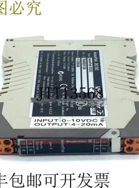 Weidmuller 79400424139 wavePak DC/DC 信号转换器/支架 12-60Vd