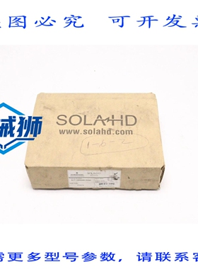 原装供应 SOLAHD DIN导轨电源 SCP 100S24X-DVN1
