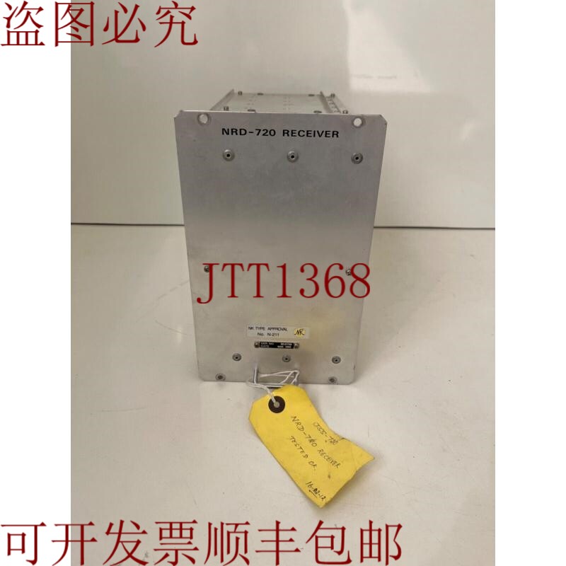 原装供应JRC NRD-720 SV-2.6 V-0170A Mf/HF双超外差扫描接收器