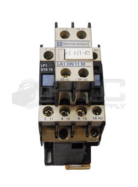 原装供应TELEMECANIQUE LP1 D18 10 接触器，带 LA1 DN11 MW/ LA4