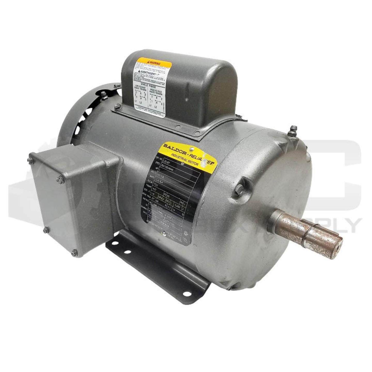原装供应BALDOR L3510T 电机 1马力 单相 1725转/分 FR: 143T，规