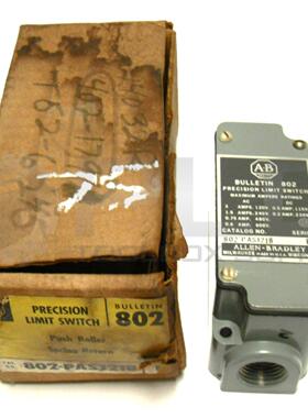原装供应Neu IN Karton Allen Bradley 802-PASJ218/B 限制 Schal