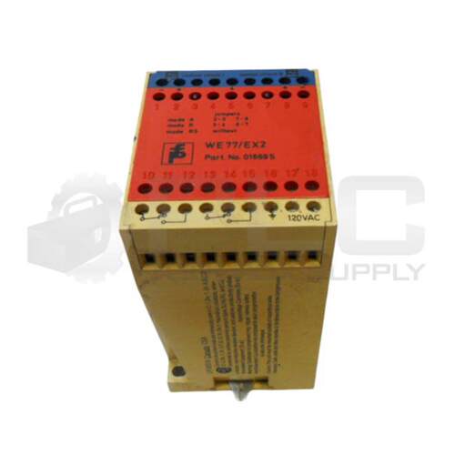 原装供应佩珀尔+福斯 WE77/EX2 隔离开关继电器 250VAC4A 01669S