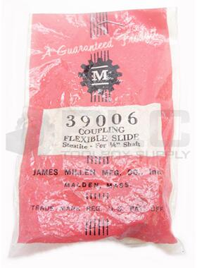 原装供应James Millen MFG 39006 滑动联轴器， 1/4 英寸轴