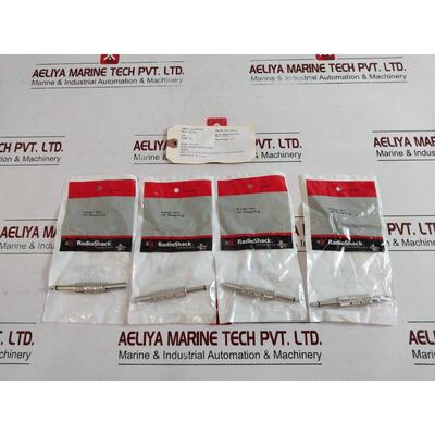 原装供应4个 Radioshack 274-1545 肋单声道 1/4 电话插头