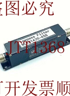 原装供应WLKS1420-4SS WAINRIGHT 1420 MHz SMA 滤波器 丁字锡
