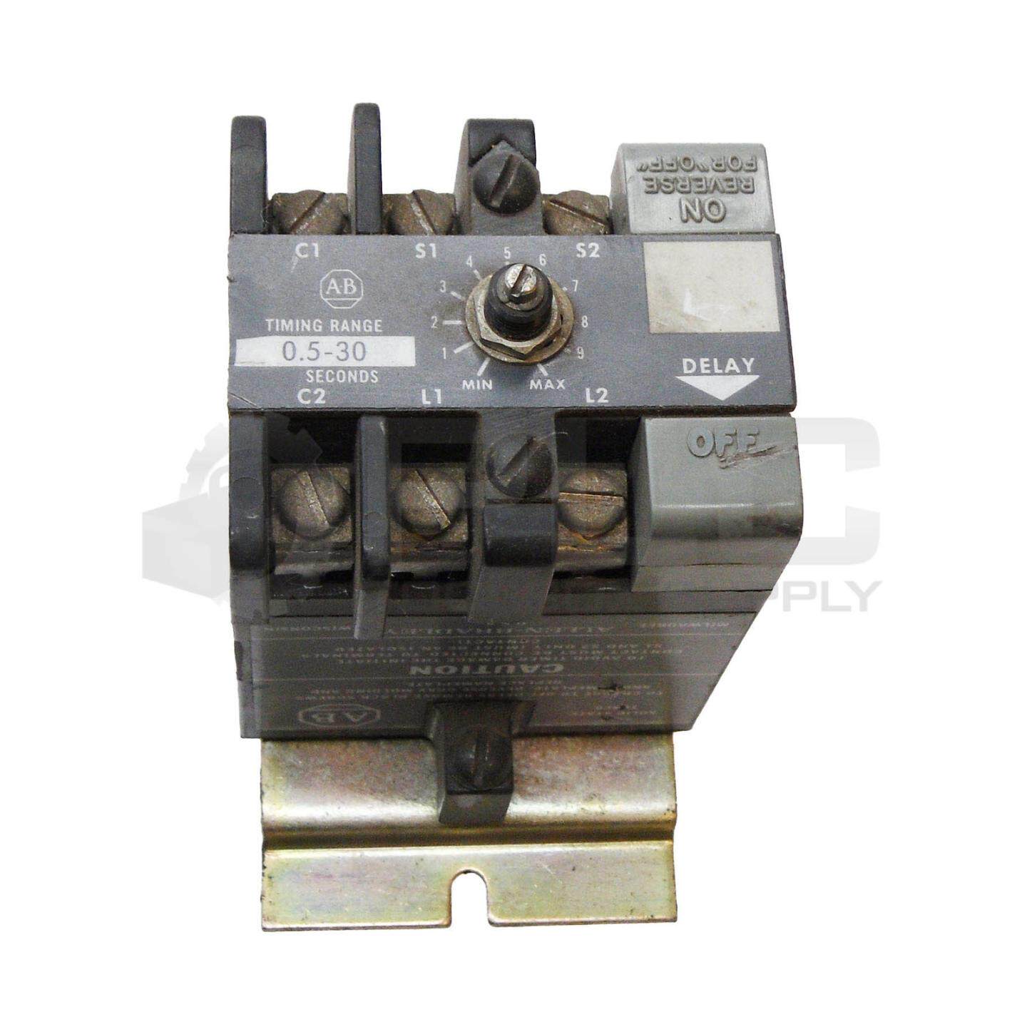 原装供应Allen Bradley 852S-NSB/G 固态定时器 0.5-30 秒 300V 3